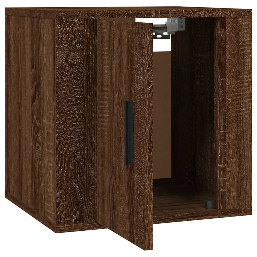 Tv-Wandmeubel 40X34,5X40 Cm Bruin Eikenkleur 1 40 x 34.5 x 40 cm Bruineiken