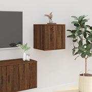 Tv-wandmeubel 40x34,5x40 cm bruin eiken