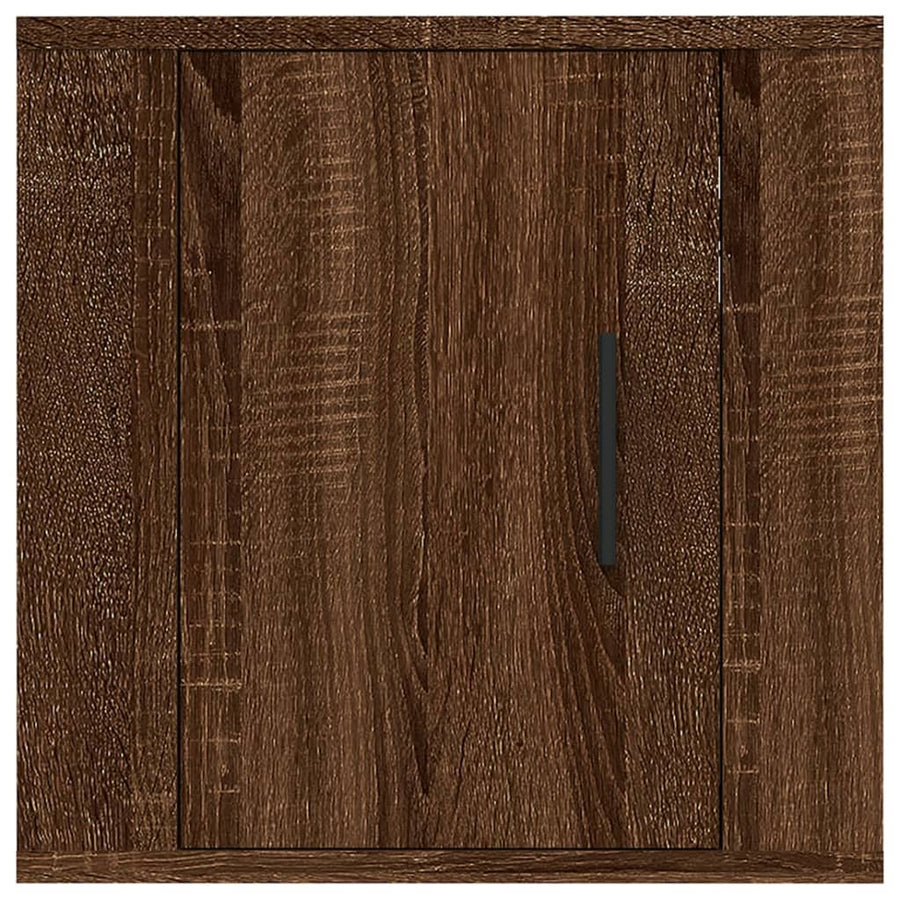 Tv-Wandmeubels 40X34,5X40 Cm 2 40 x 34.5 x 40 cm bruin eikenkleur