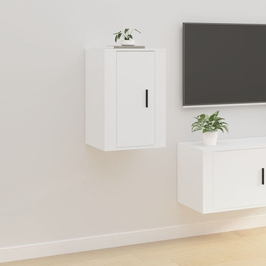 Tv-Wandmeubels 40X34,5X60 Cm 2 40 x 34.5 x 60 cm Wit