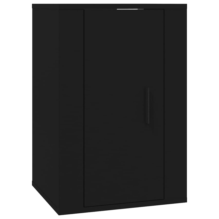 Tv-Wandmeubel 40X34,5X60 Cm 1 40 x 34.5 x 60 cm Zwart