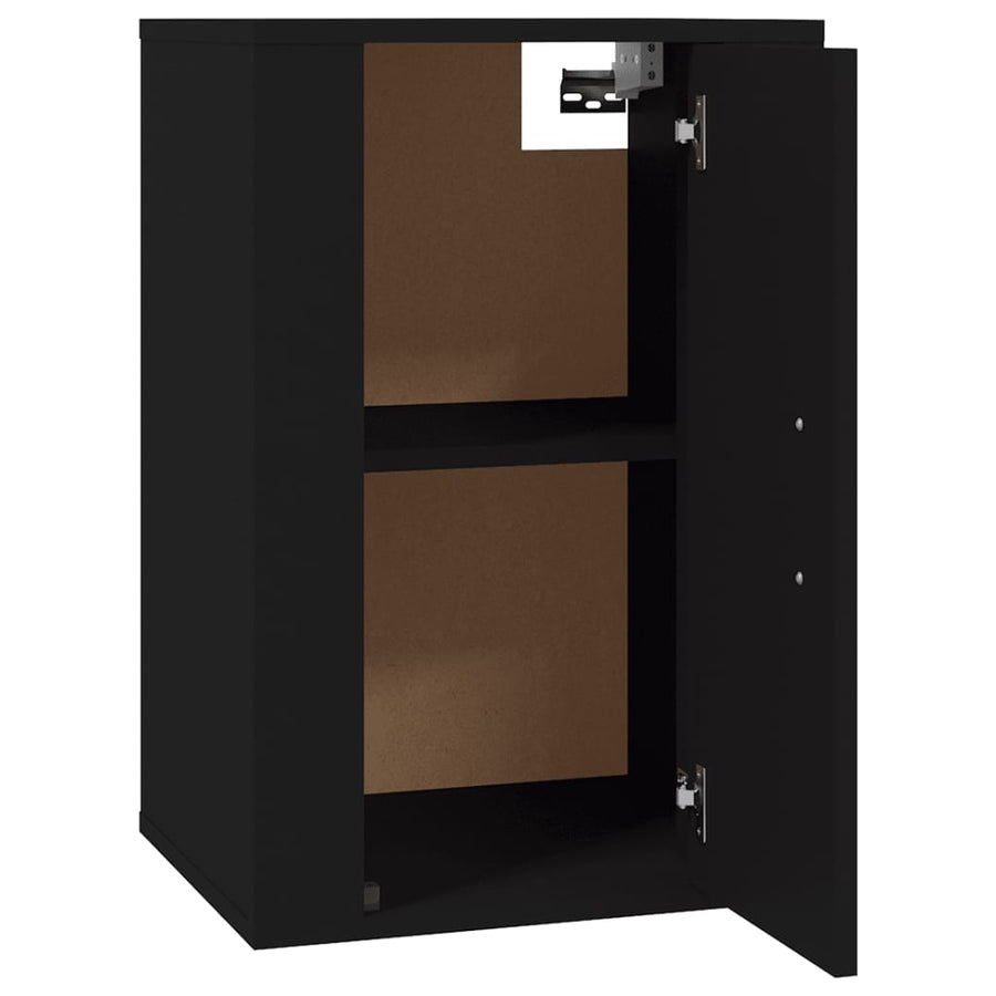 Tv-Wandmeubel 40X34,5X60 Cm 1 40 x 34.5 x 60 cm Zwart