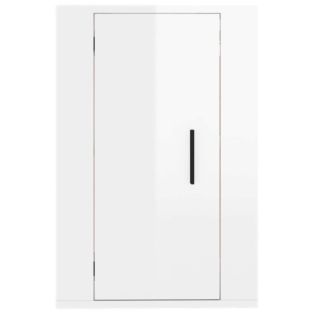 Tv-Wandmeubel 40X34,5X60 Cm 1 40 x 34.5 x 60 cm Hoogglans wit