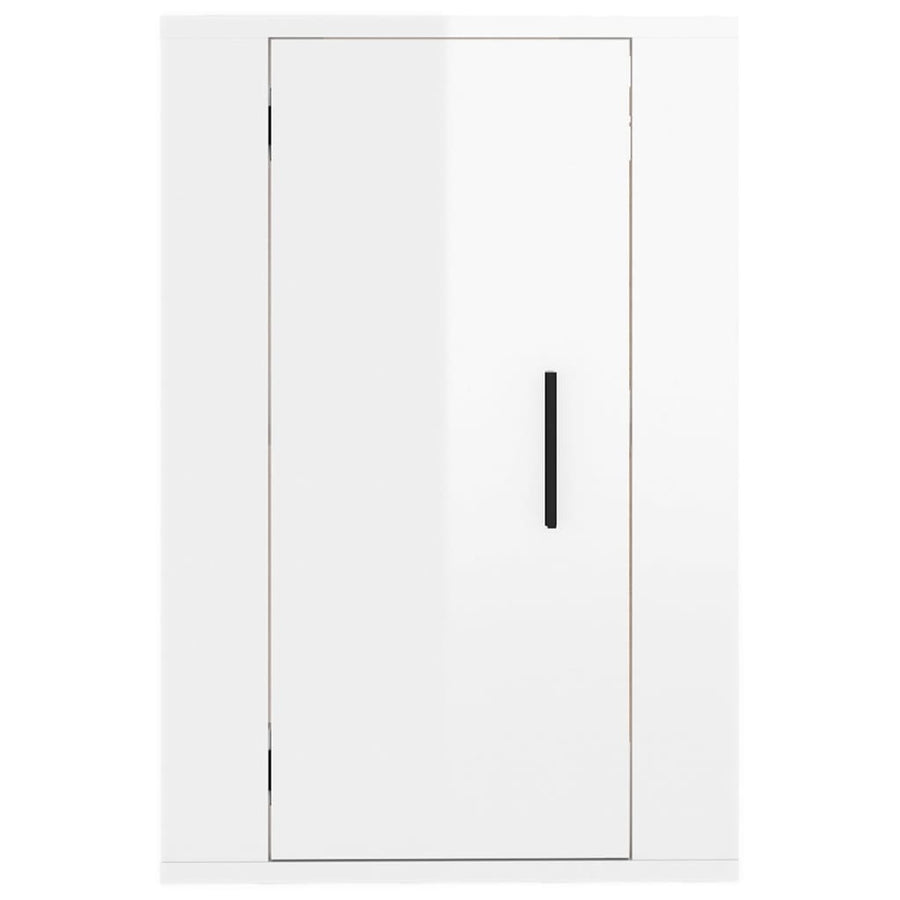 Tv-Wandmeubel 40X34,5X60 Cm 1 40 x 34.5 x 60 cm Hoogglans wit