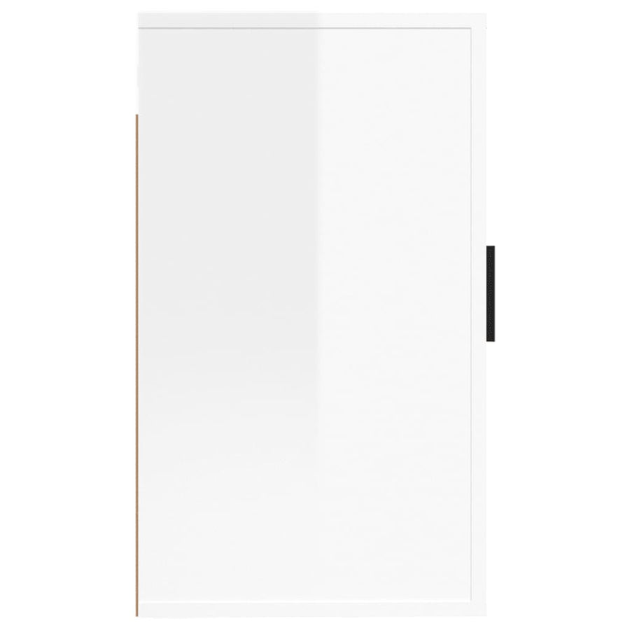 Tv-Wandmeubel 40X34,5X60 Cm 1 40 x 34.5 x 60 cm Hoogglans wit