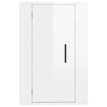 Tv-Wandmeubels 40X34,5X60 Cm 2 40 x 34.5 x 60 cm Hoogglans wit