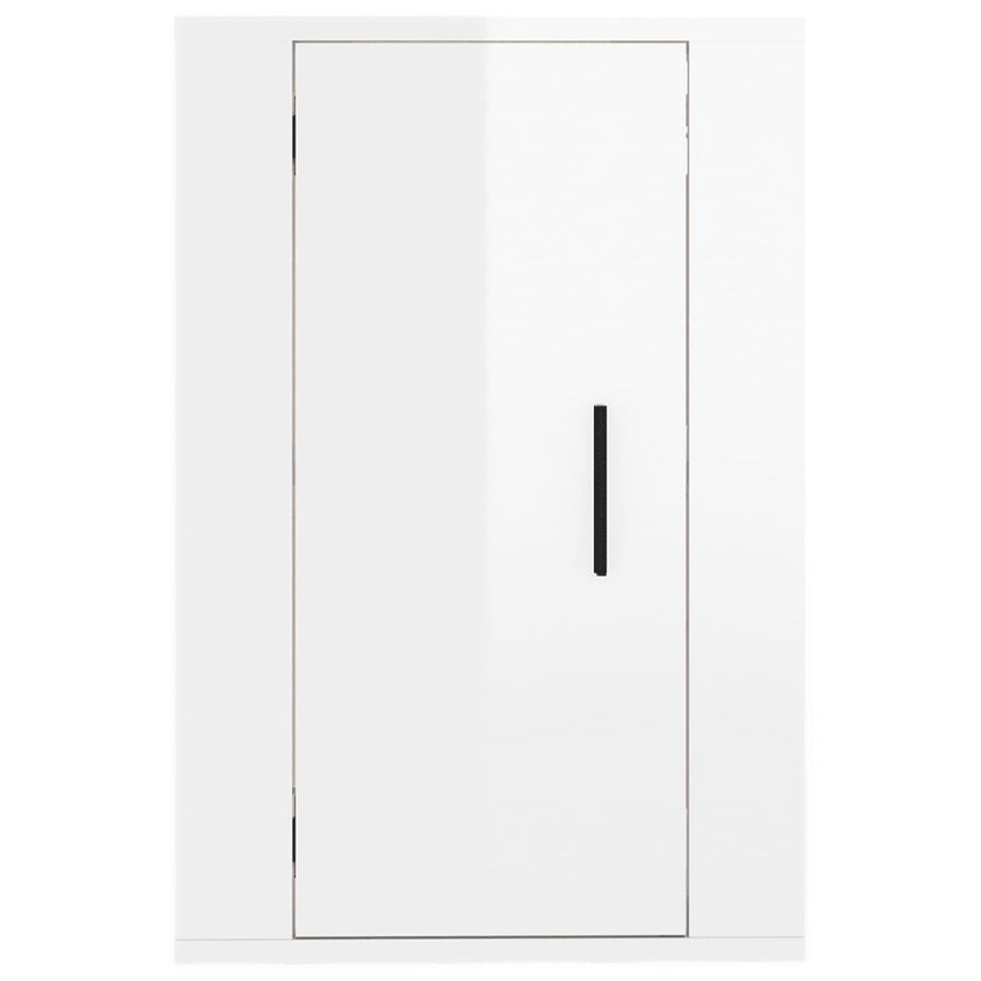 Tv-Wandmeubels 40X34,5X60 Cm 2 40 x 34.5 x 60 cm Hoogglans wit