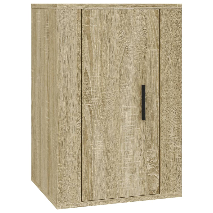 Tv-Wandmeubel 40X34,5X60 Cm Kleurig 1 40 x 34.5 x 60 cm Sonoma eiken