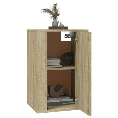 Tv-Wandmeubels 40X34,5X60 Cm Kleurig 2 40 x 34.5 x 60 cm Sonoma eiken