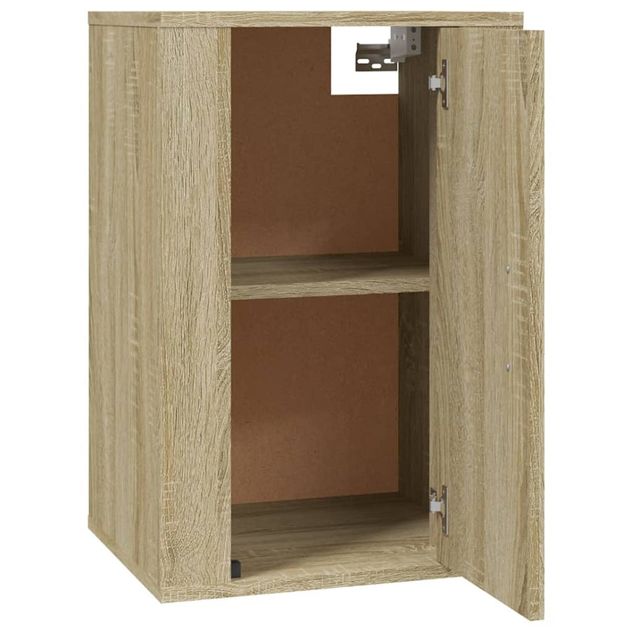 Tv-Wandmeubels 40X34,5X60 Cm Kleurig 2 40 x 34.5 x 60 cm Sonoma eiken