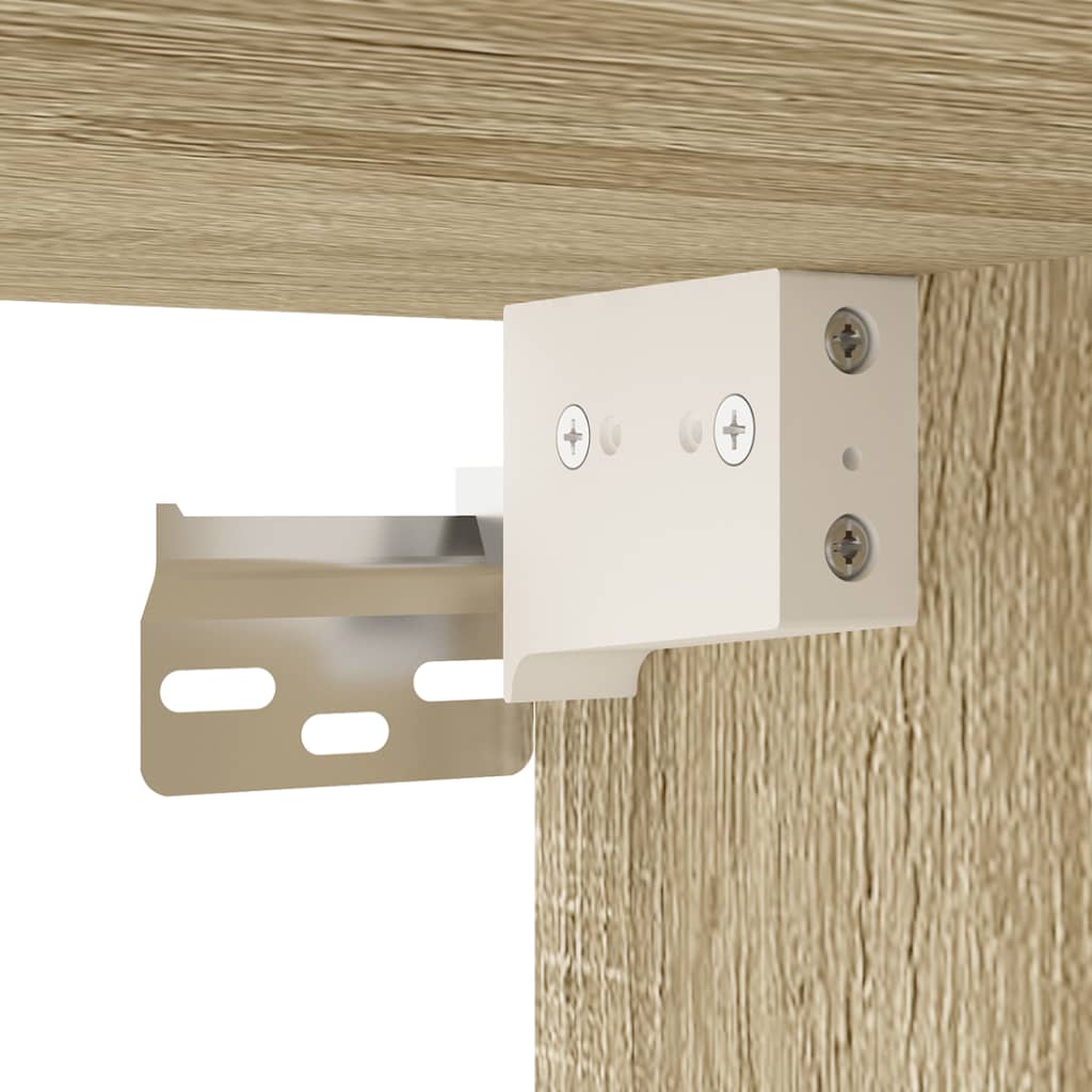 Tv-Wandmeubels 40X34,5X60 Cm Kleurig 2 40 x 34.5 x 60 cm Sonoma eiken