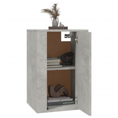 Tv-Wandmeubel 40X34,5X60 Cm 1 40 x 34.5 x 60 cm Betongrijs
