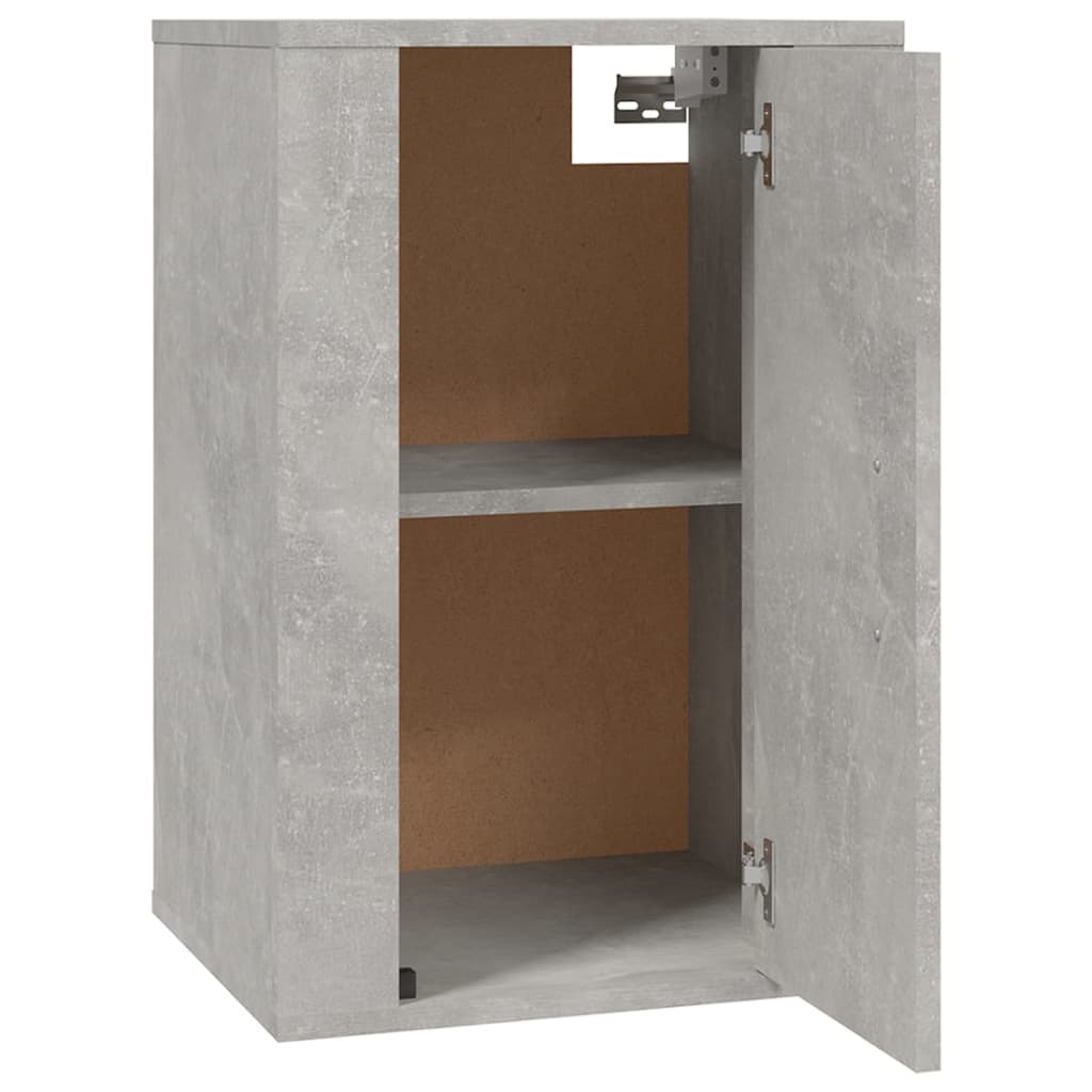 Tv-Wandmeubel 40X34,5X60 Cm 1 40 x 34.5 x 60 cm Betongrijs