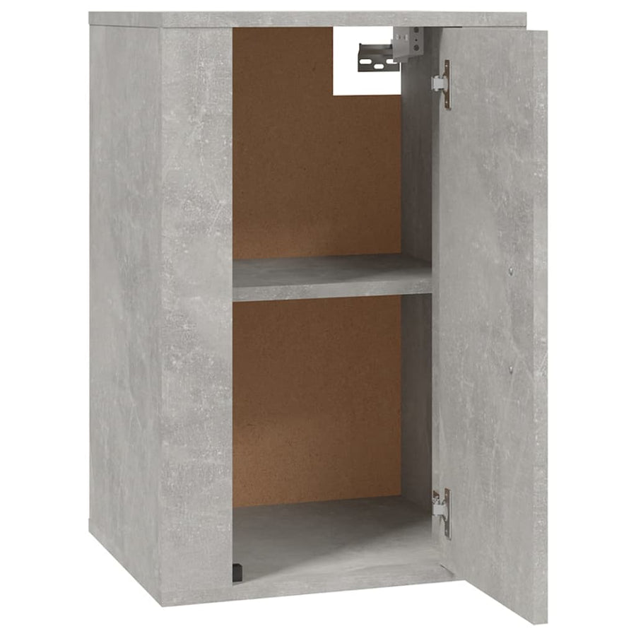 Tv-Wandmeubel 40X34,5X60 Cm 1 40 x 34.5 x 60 cm Betongrijs