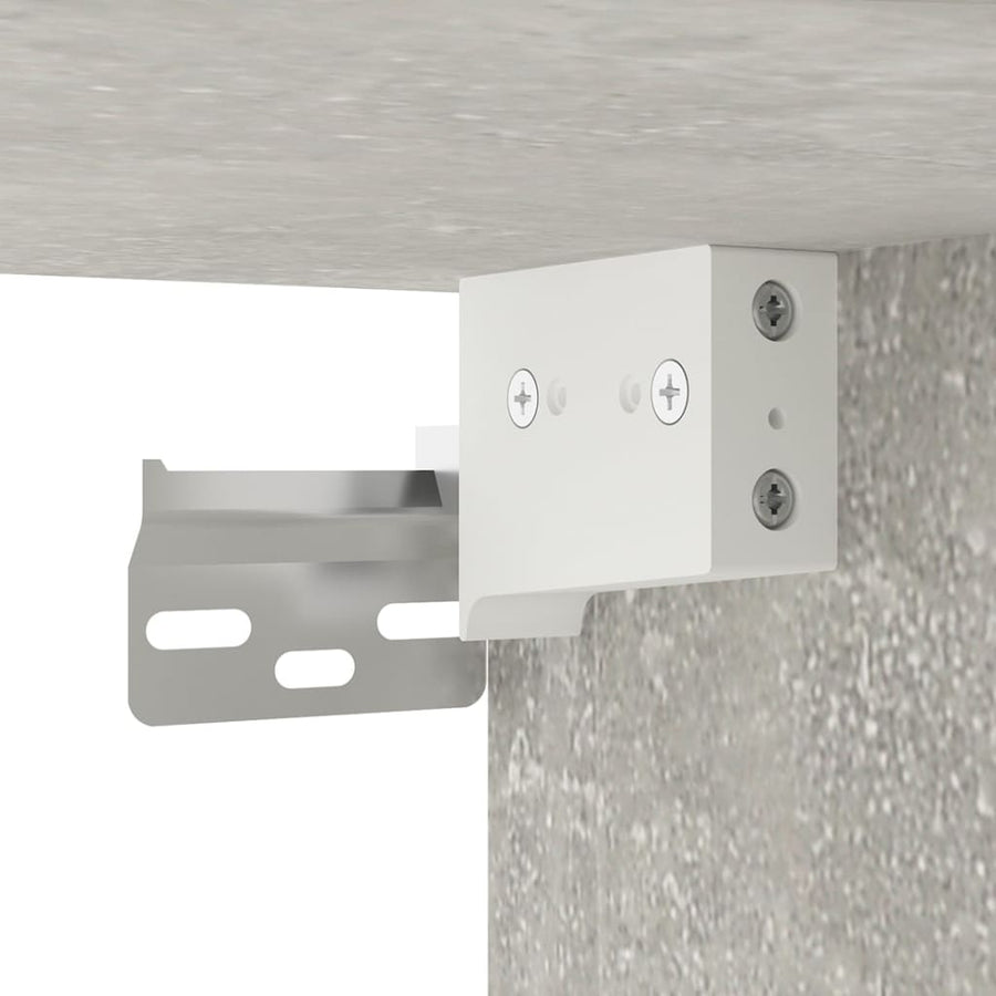 Tv-Wandmeubel 40X34,5X60 Cm 1 40 x 34.5 x 60 cm Betongrijs