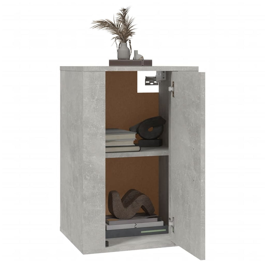 Tv-Wandmeubels 40X34,5X60 Cm 2 40 x 34.5 x 60 cm Betongrijs