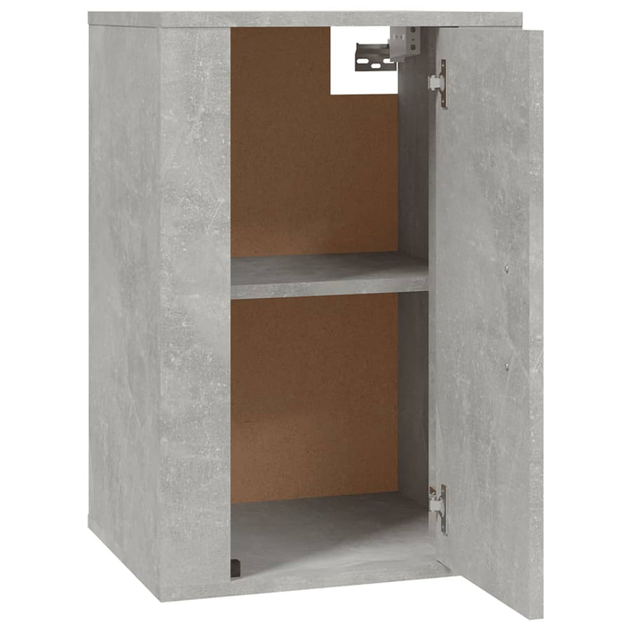 Tv-Wandmeubels 40X34,5X60 Cm 2 40 x 34.5 x 60 cm Betongrijs