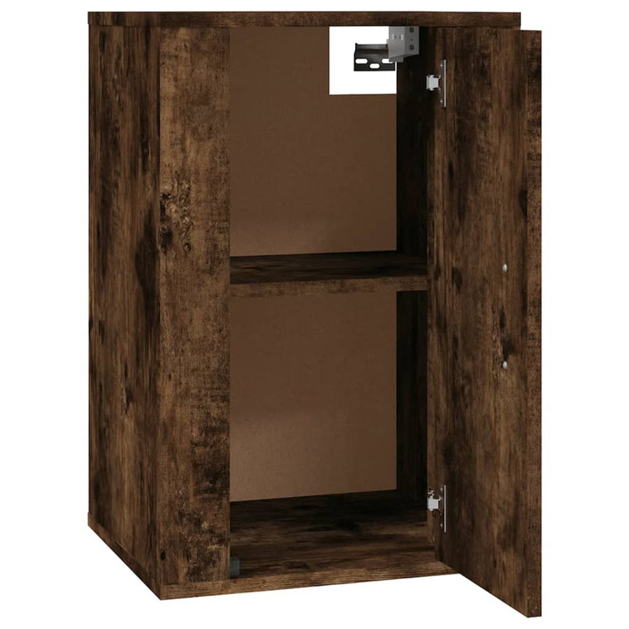 Tv-Wandmeubels 40X34,5X60 Cm Kleurig 2 40 x 34.5 x 60 cm Gerookt eiken