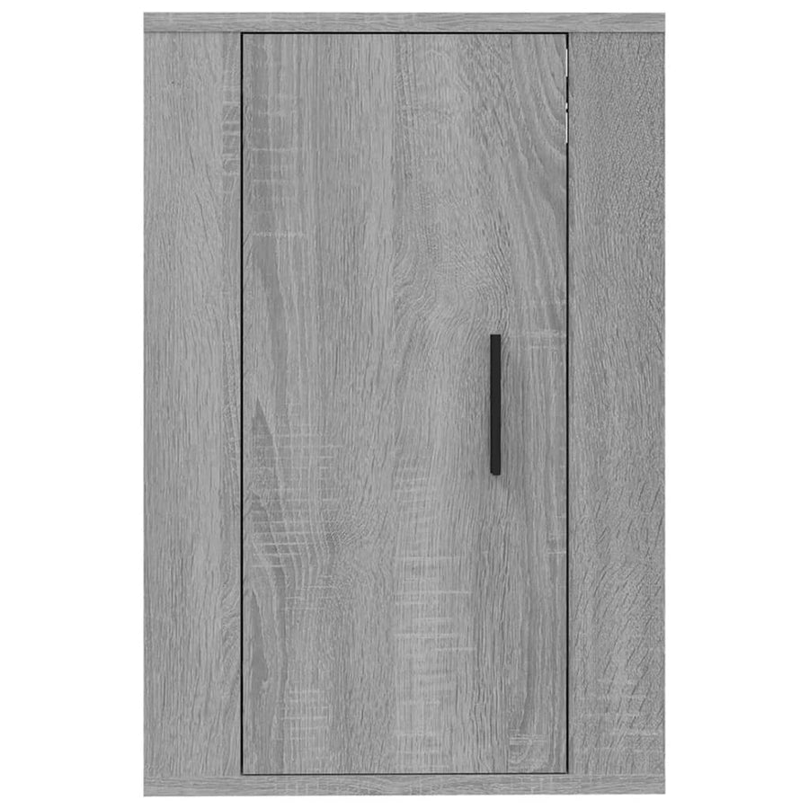 Tv-Wandmeubels 40X34,5X60 Cm Eikenkleurig 2 40 x 34.5 x 60 cm Grijs sonoma