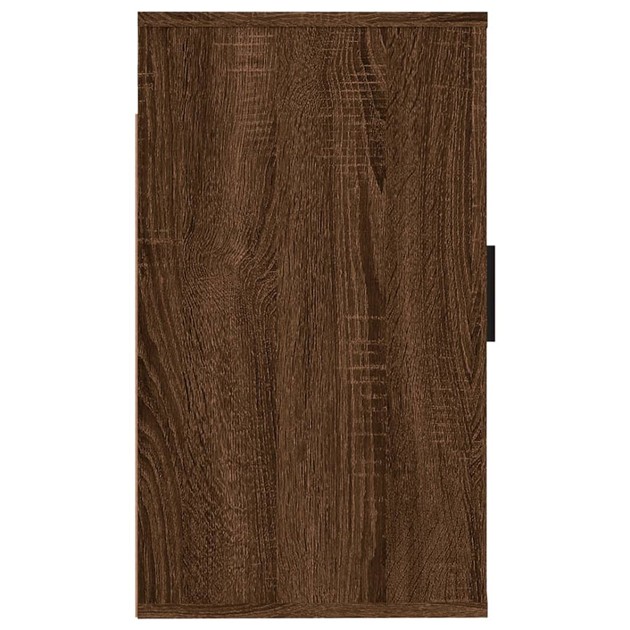 Tv-Wandmeubel 40X34,5X60 Cm Bruin Eikenkleur 1 40 x 34.5 x 60 cm Bruineiken