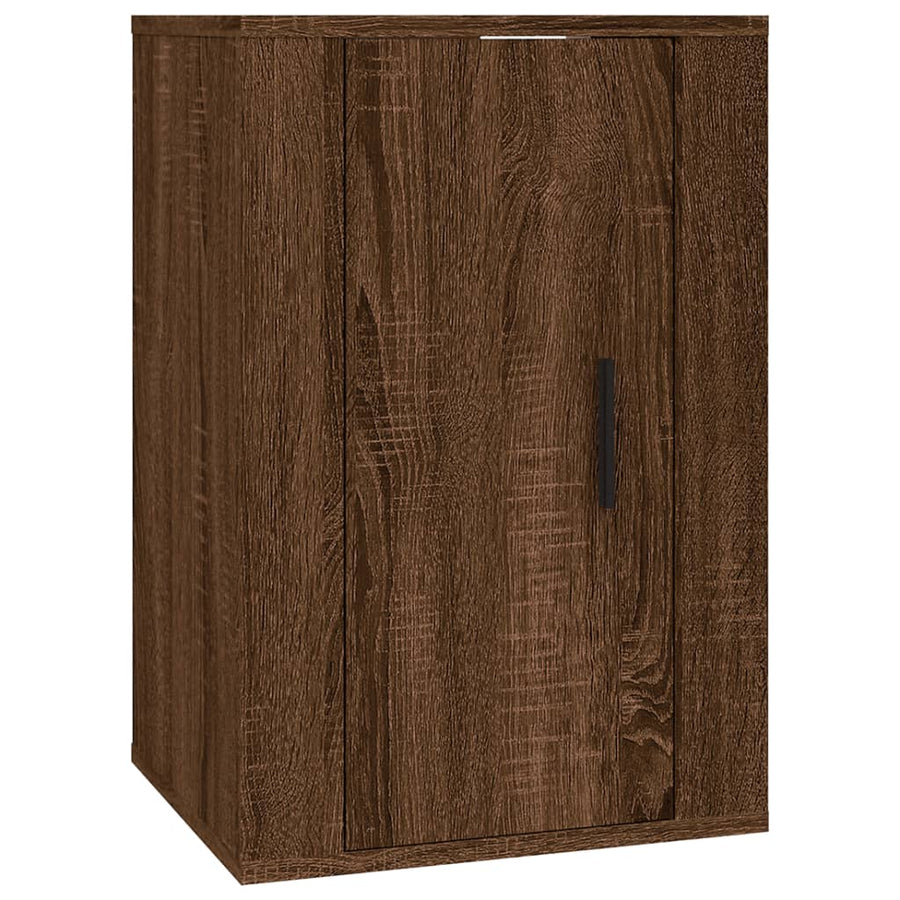 Tv-Wandmeubels 40X34,5X60 Cm 2 40 x 34.5 x 60 cm bruin eikenkleur