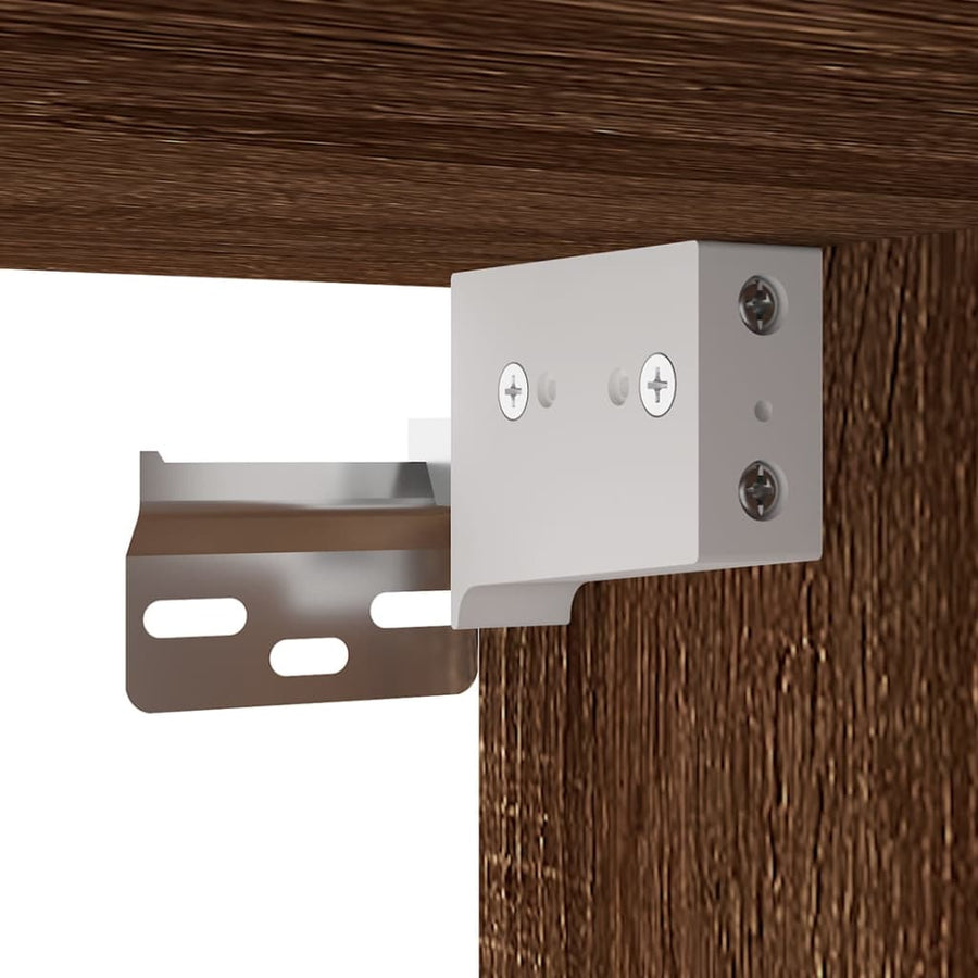Tv-Wandmeubels 40X34,5X60 Cm 2 40 x 34.5 x 60 cm bruin eikenkleur