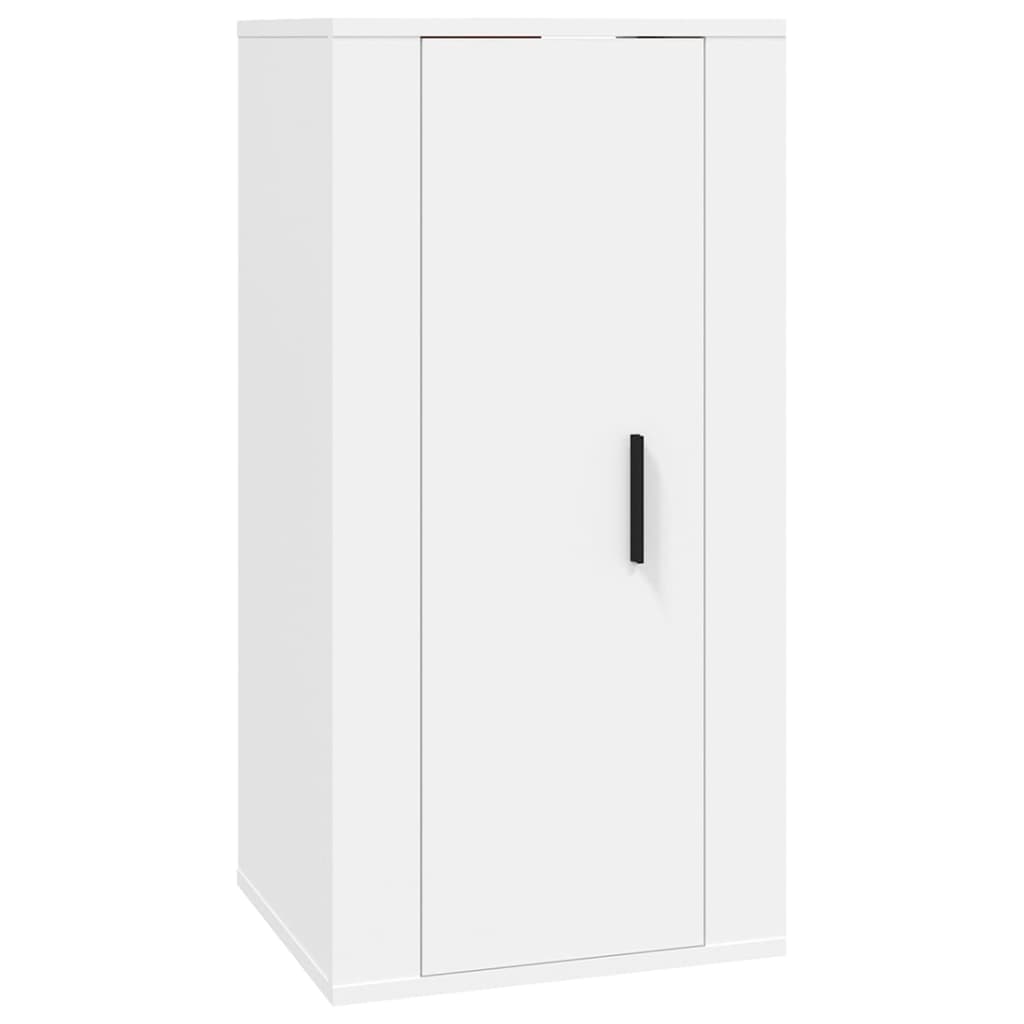 Tv-Wandmeubel 40X34,5X80 Cm 1 40 x 34.5 x 80 cm Wit