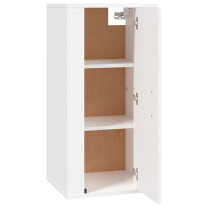 Tv-Wandmeubel 40X34,5X80 Cm 1 40 x 34.5 x 80 cm Wit