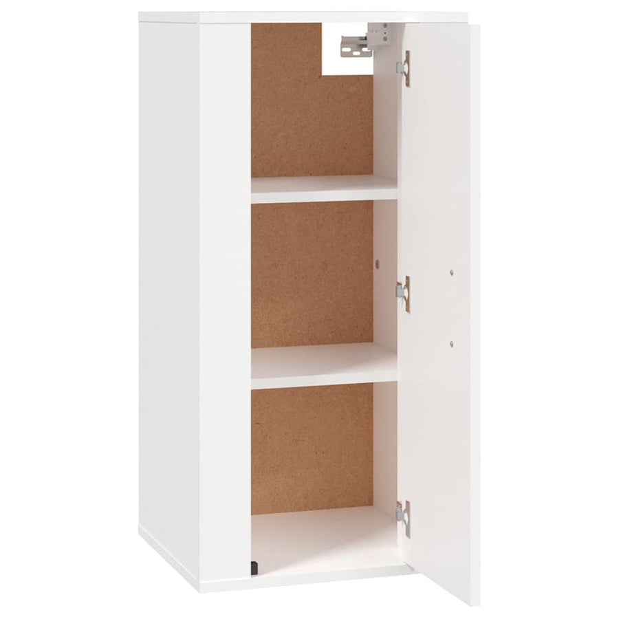 Tv-Wandmeubel 40X34,5X80 Cm 1 40 x 34.5 x 80 cm Wit