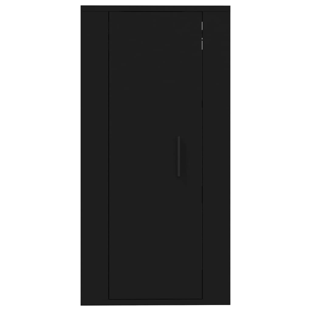 Tv-Wandmeubel 40X34,5X80 Cm 1 40 x 34.5 x 80 cm Zwart