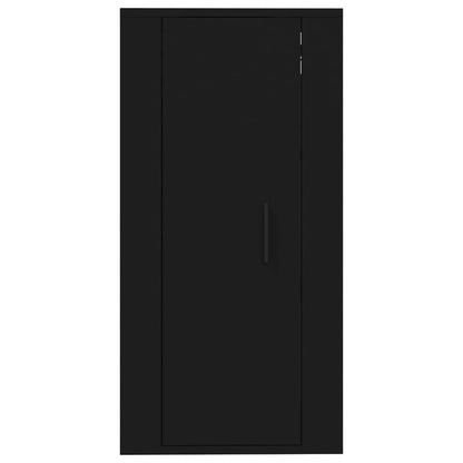 Tv-Wandmeubel 40X34,5X80 Cm 1 40 x 34.5 x 80 cm Zwart