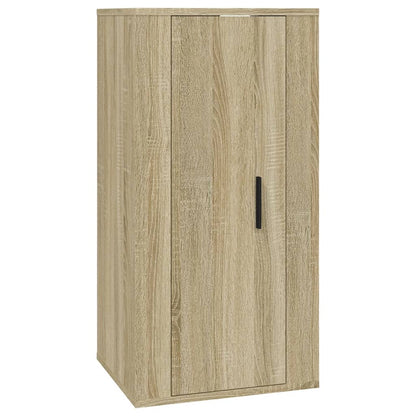 Tv-wandmeubel 40x34,5x80 cm sonoma eikenkleurig