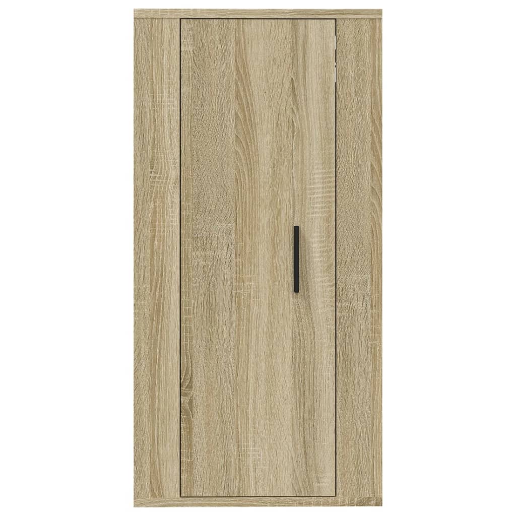 Tv-wandmeubel 40x34,5x80 cm sonoma eikenkleurig