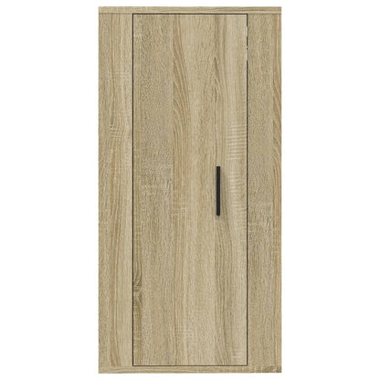 Tv-wandmeubel 40x34,5x80 cm sonoma eikenkleurig