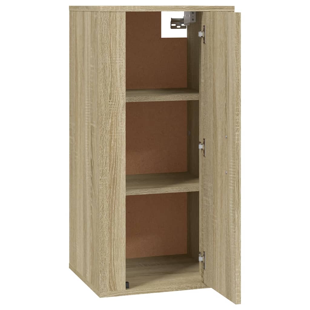 Tv-wandmeubel 40x34,5x80 cm sonoma eikenkleurig