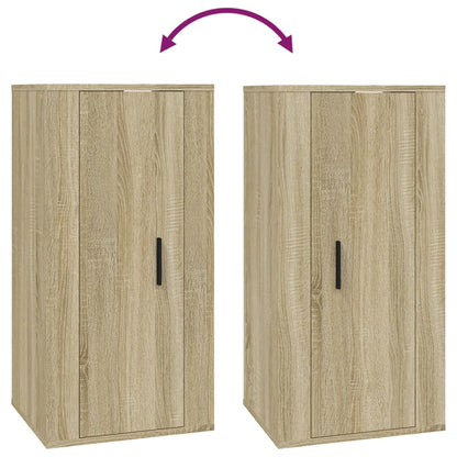 Tv-wandmeubel 40x34,5x80 cm sonoma eikenkleurig
