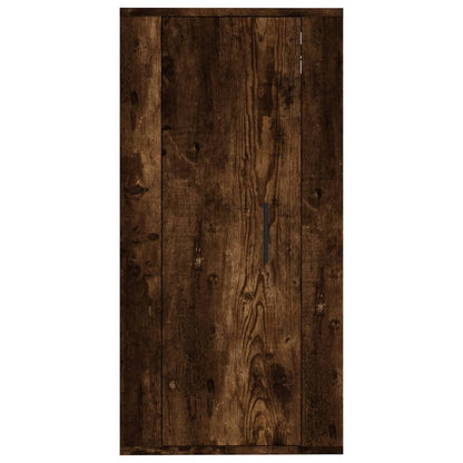 Tv-Wandmeubel 40X34,5X80 Cm Kleurig 1 40 x 34.5 x 80 cm Gerookt eiken