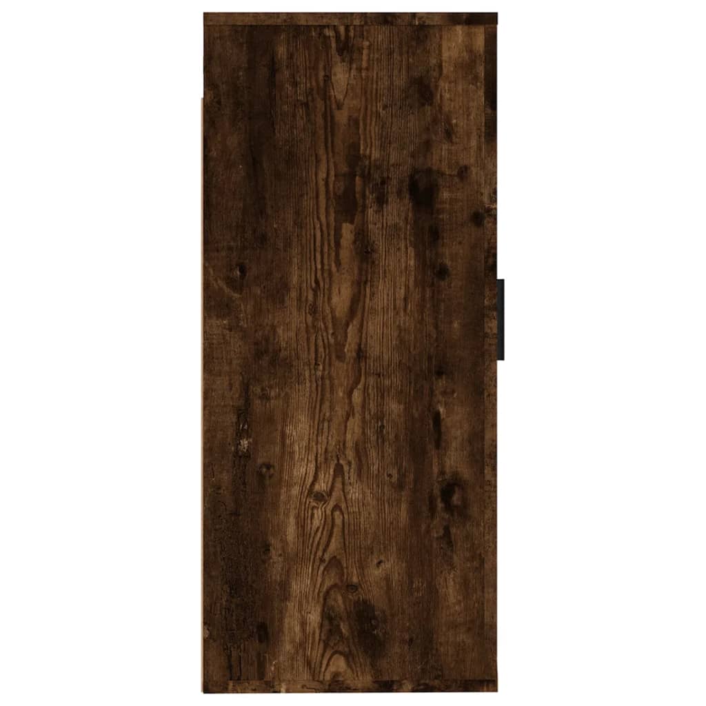 Tv-Wandmeubel 40X34,5X80 Cm Kleurig 1 40 x 34.5 x 80 cm Gerookt eiken