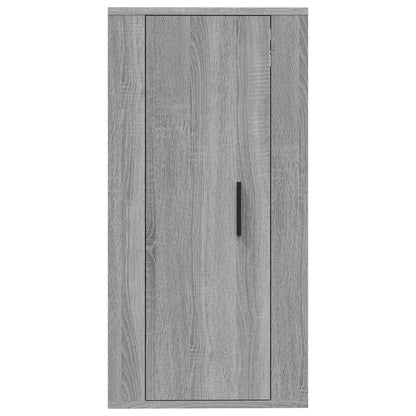 Tv-wandmeubel 40x34,5x80 cm grijs sonoma eikenkleurig
