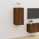 Tv-Wandmeubel 40X34,5X80 Cm 1 40 x 34.5 x 80 cm bruin eikenkleur