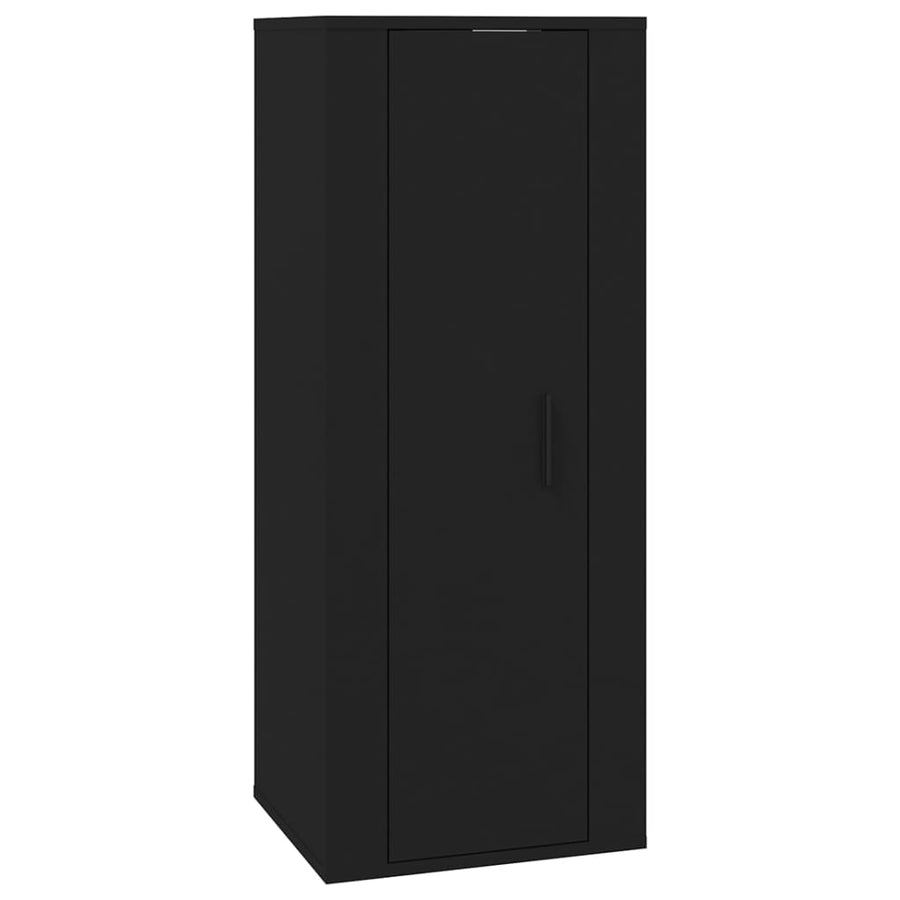 Tv-Wandmeubel 40X34,5X00 Cm 1 40 x 34.5 x 100 cm Zwart