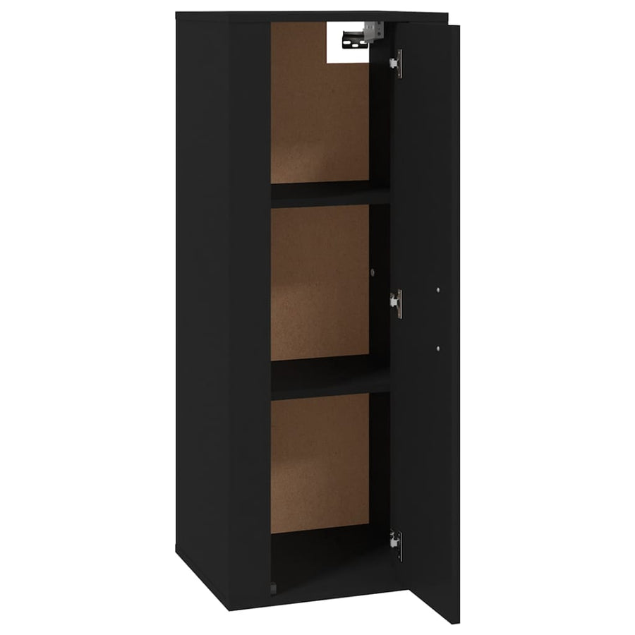Tv-Wandmeubel 40X34,5X00 Cm 1 40 x 34.5 x 100 cm Zwart