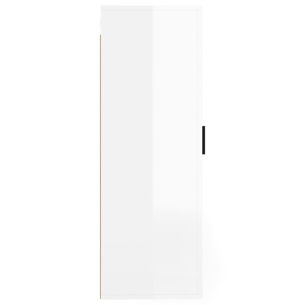 Tv-Wandmeubel 40X34,5X00 Cm 1 40 x 34.5 x 100 cm Hoogglans wit