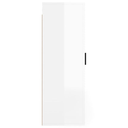 Tv-Wandmeubel 40X34,5X00 Cm 1 40 x 34.5 x 100 cm Hoogglans wit