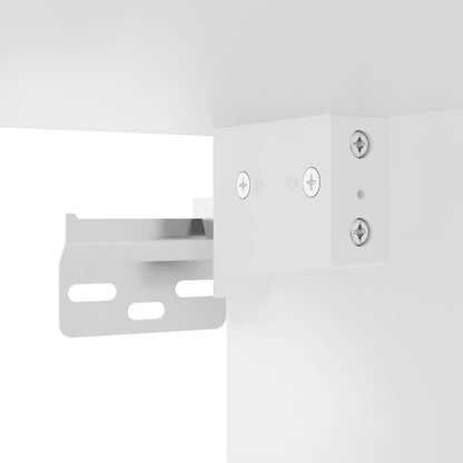 Tv-Wandmeubel 40X34,5X00 Cm 1 40 x 34.5 x 100 cm Hoogglans wit