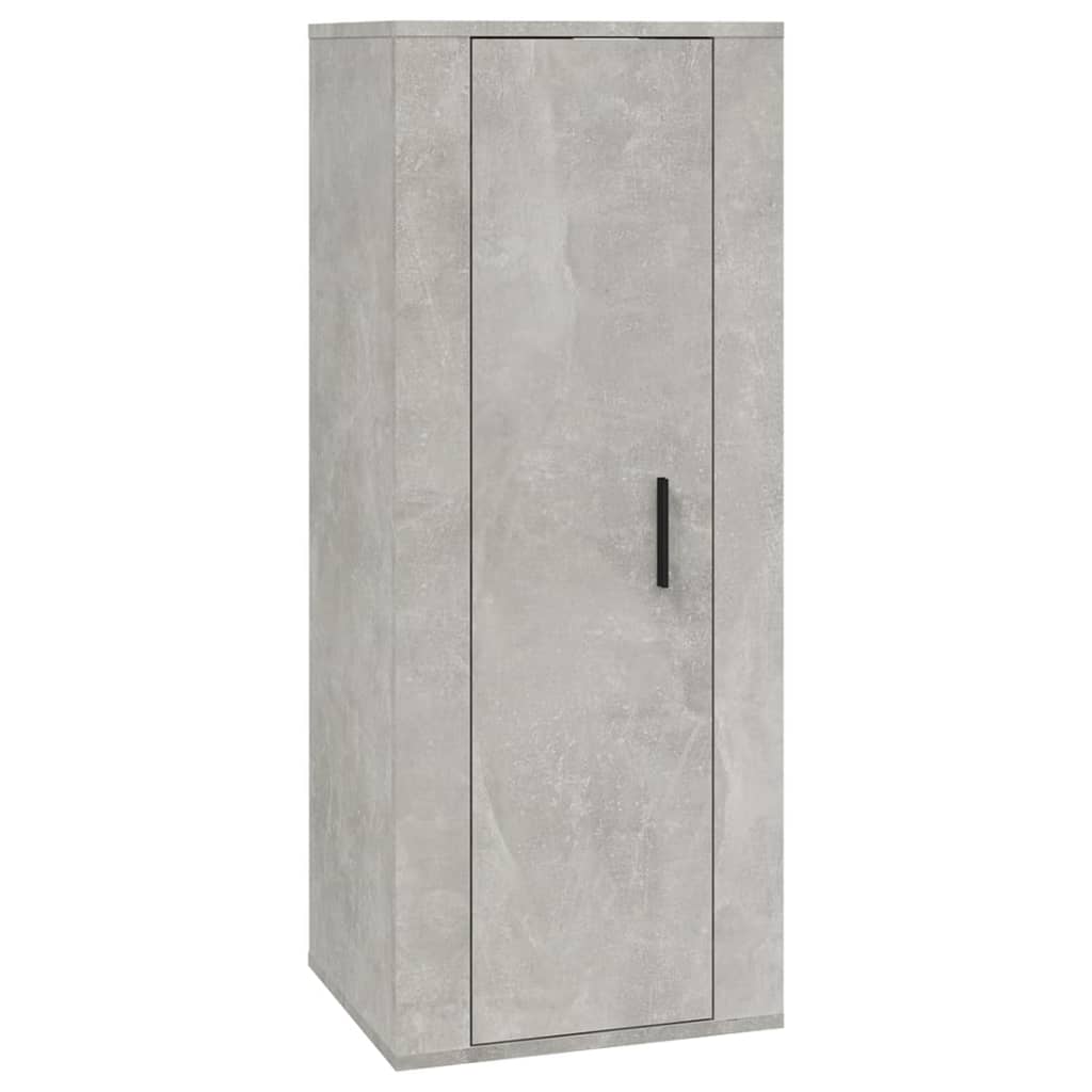 Tv-wandmeubel 40x34,5x100 cm betongrijs