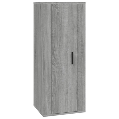 Tv-wandmeubel 40x34,5x100 cm grijs sonoma eikenkleurig