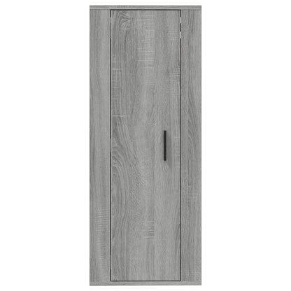 Tv-wandmeubel 40x34,5x100 cm grijs sonoma eikenkleurig