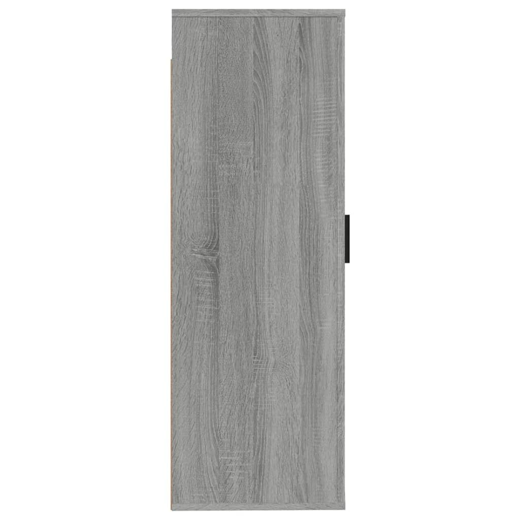 Tv-wandmeubel 40x34,5x100 cm grijs sonoma eikenkleurig