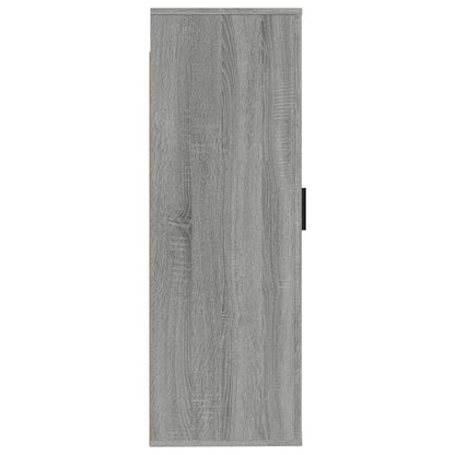 Tv-wandmeubel 40x34,5x100 cm grijs sonoma eikenkleurig